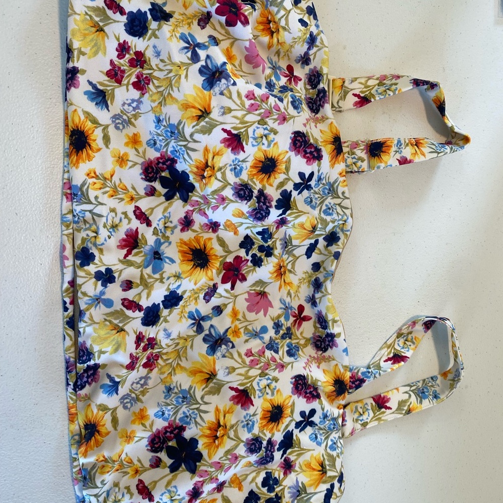 Old Navy Yellow and Blue Bikini Swimwear